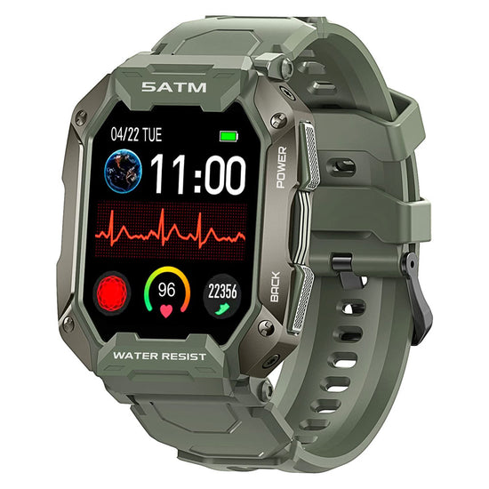 AMAZTIM C20  5ATM Waterproof Fitness Tracker Smart Watch